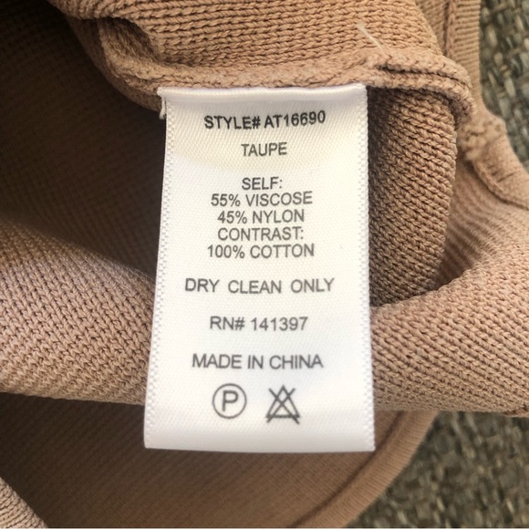 PRINCESSCORE ASTR THE LABEL TAUPE PUFF SLEEVE CORSET COTTAGECORE ROYALCORE TOP - Picture 4 of 8